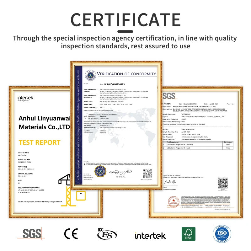 سياج الخصوصية المنقوش ثلاثي الأبعاد، ديكور المنزل، سياج WPC #5