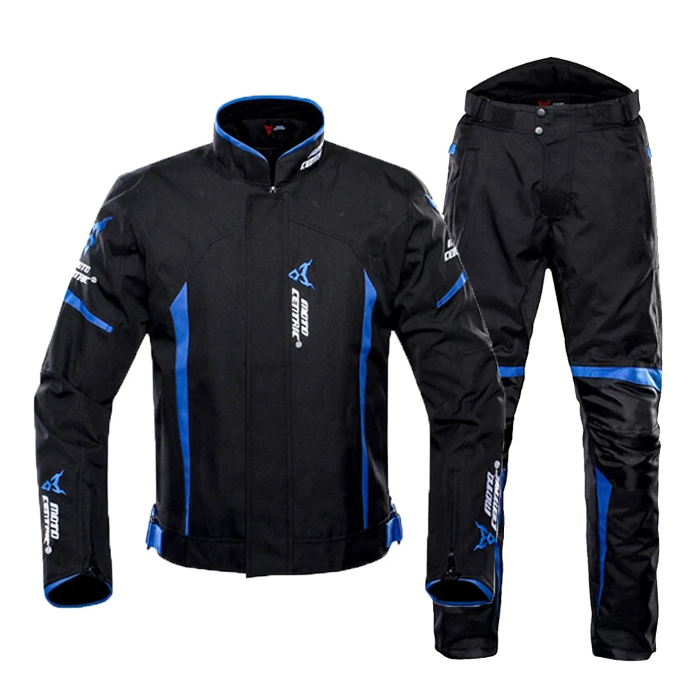 Blue Motorcycle Jacket Jacket Windbreak Motor Jacket For Men Interior Detachable Waterproof Motorcycle Protection M-3XL