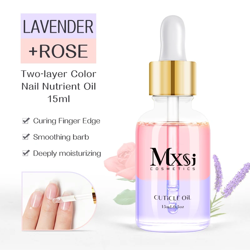 15 مللي زيت بشرة الأظافر الأظافر زيت التغذية ترطيب الرعاية بشرة اليد التالفة الأظافر فيتامين التغذية الجلد مستلزمات الأظافر