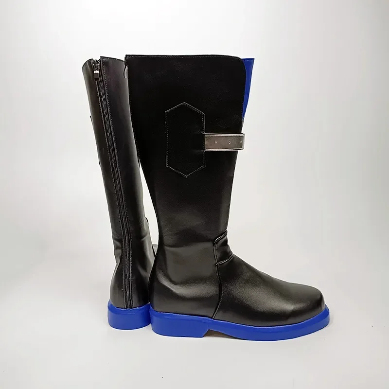 لي Palefire تأثيري أحذية لعبة غراي الغراب معاقبة تأثيري الدعائم هالوين كرنفال الأحذية بولي أحذية أحذية من الجلد مخصص