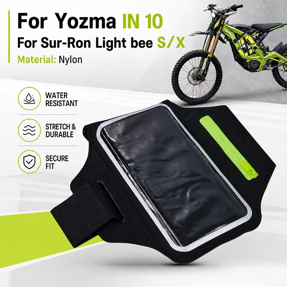 Motorcycle Battery Bag Cover Pack Mobile Phone Storage Bag For Surron Light Bee S/X Yozma IN 10 Electric Dirt Bikes Part Durable