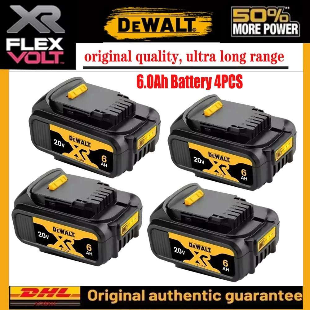 

Original-DEWALT battery 20V, 6AH, rechargeable lithium-ion battery, DEWALT,DCB115, DCB118,fast charging,20V DEWALT tool battery,