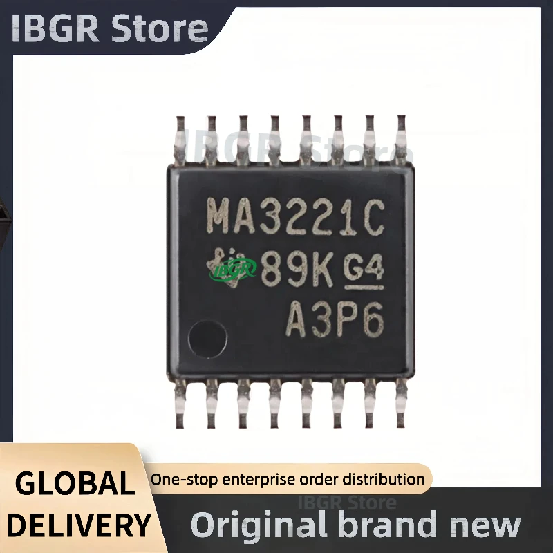 

MAX3221CPWR MAX3221 TSSOP-16 RS-232 Line Driver/Receiver IC Chips Original New