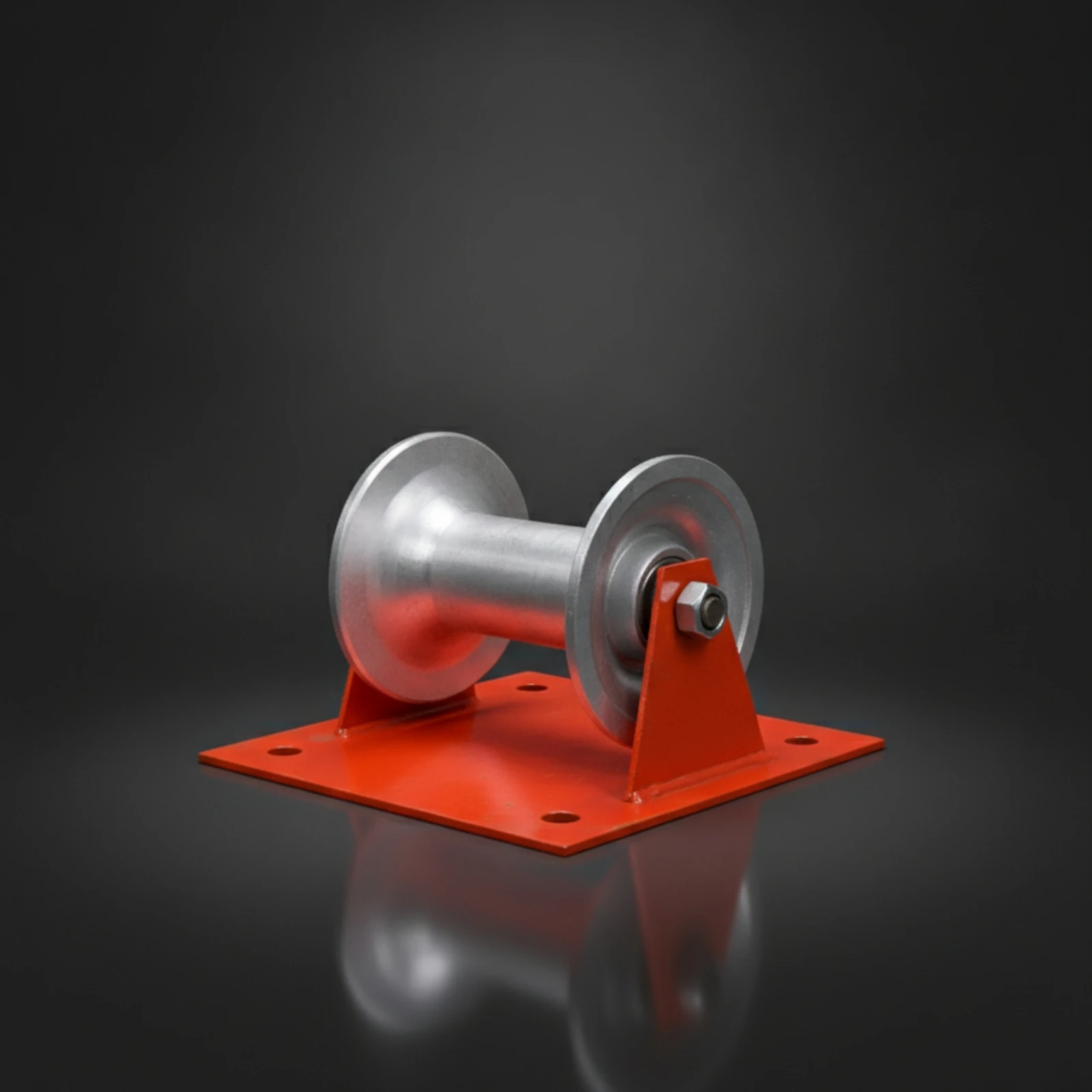 Flat Cable Pulley Stable Ground Cable Roller Low-Height Easy to Install for Utility Workers, Construction Sites