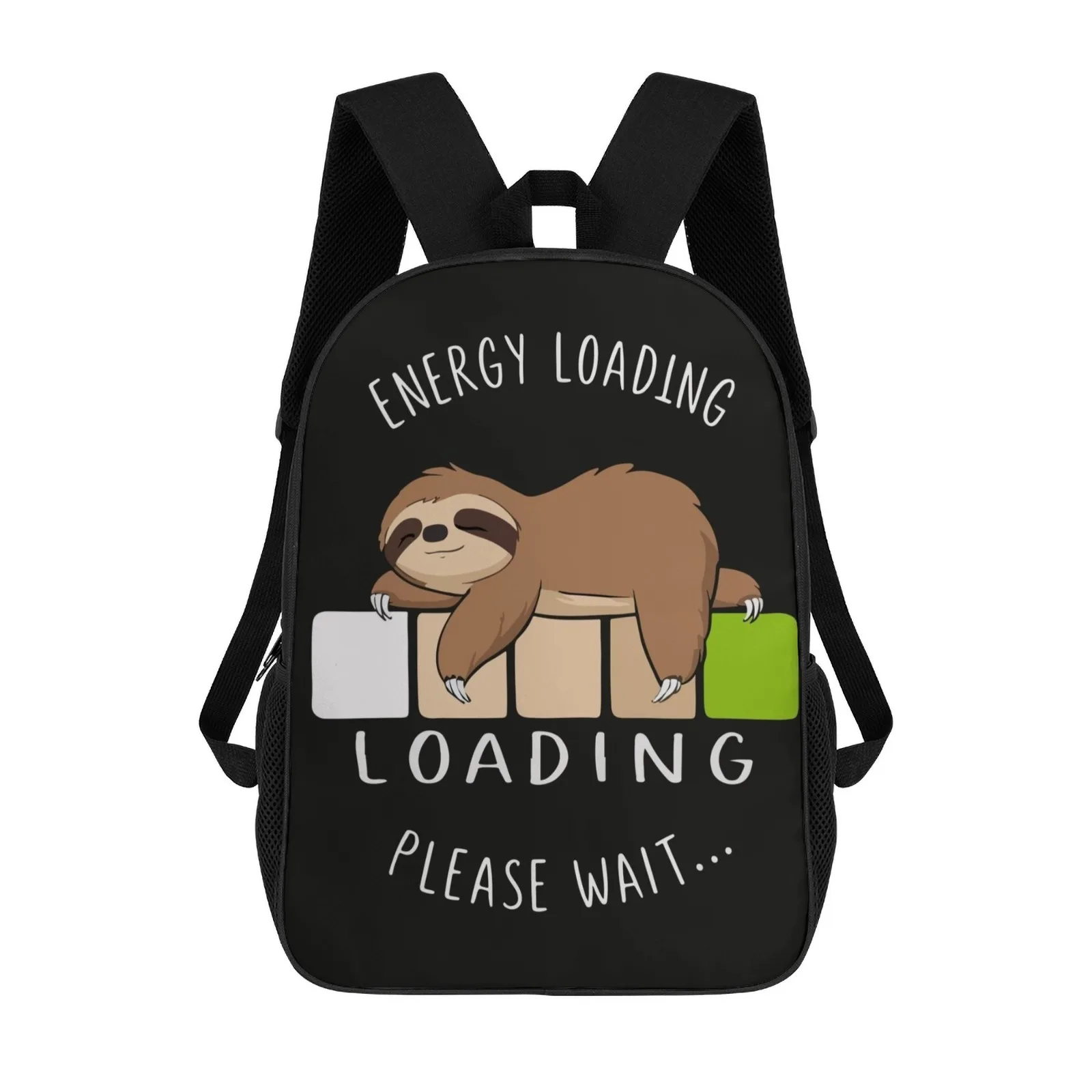

Школьная сумка с принтом Lazy Sloth Humor Mochila Escolar, 17-дюймовые школьные рюкзаки для подростков, 17-дюймовый школьный рюкзак, сумка