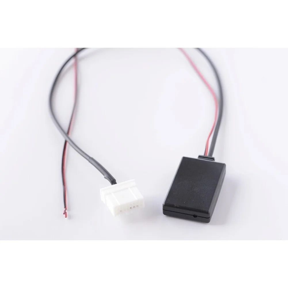 For Hands-free Driving Car AUX Adapter Hands-Free Car Kit Audio 15 Meters Wireless Range Compact Portable Design