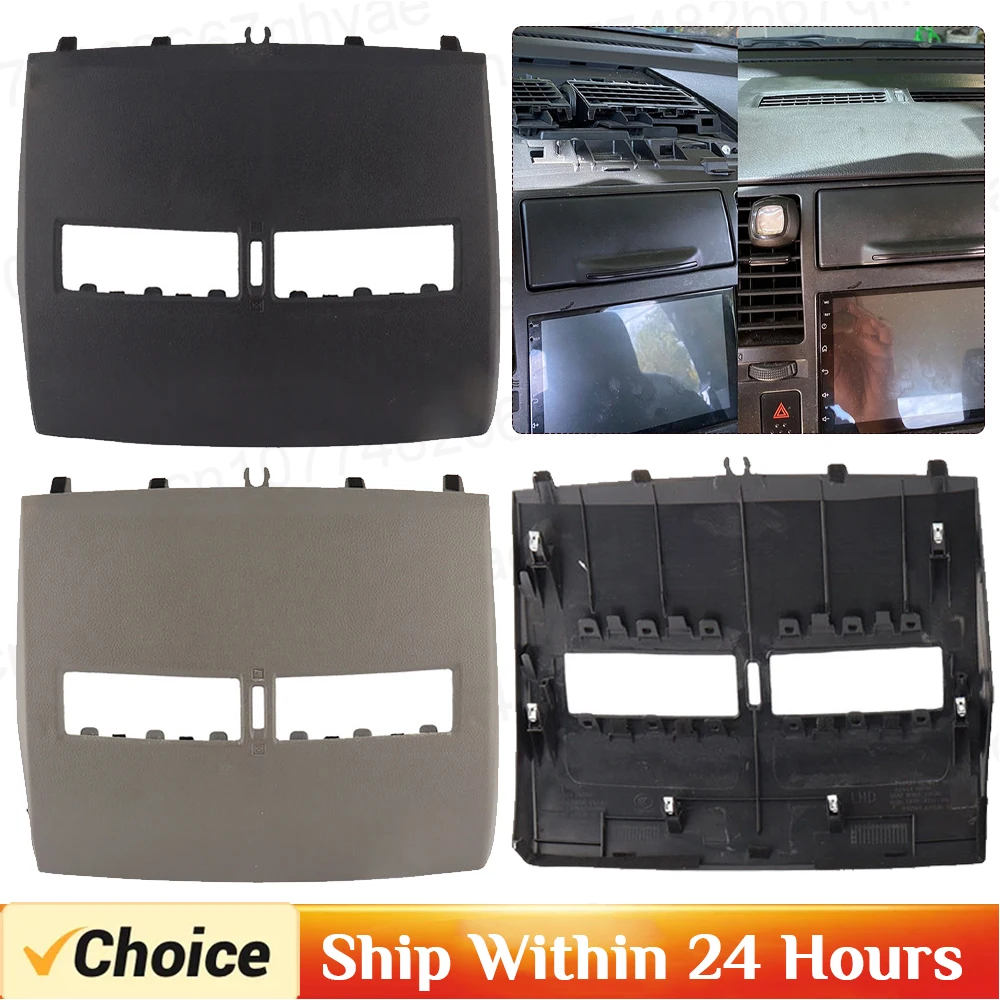 

Накладка на приборную панель автомобиля для Nissan Tiida C11 2005-2011, автомобильные передние крепления, вентиляционное отверстие кондиционера