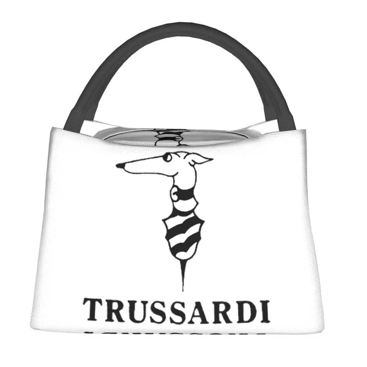 

Изолированная сумка для обеда с логотипом Trussardis для женщин и детей, портативные коробки для еды, термосумка для обеда