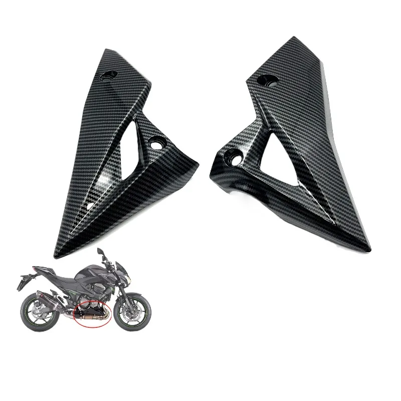 

2 pieces Suitable for Kawasaki Z800 2013-2017 engine cover, lower ventral side fairing Durable replacement accessories