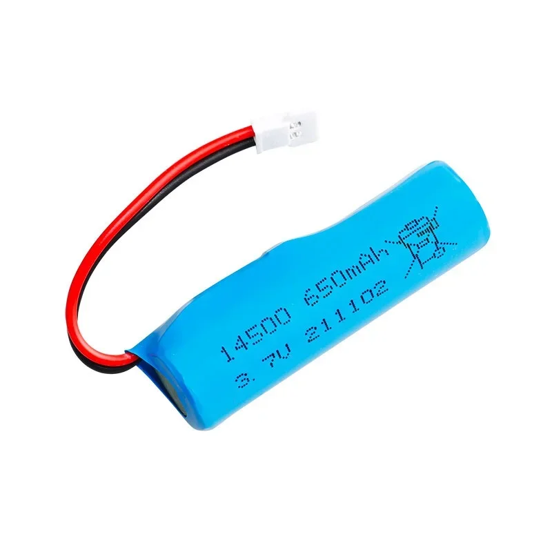 3.7V 650mAh 14500 rechargeable Battery For RC TOYS helicopter car Baot Tank Gun Truck Train Motorcycles 3.7v Battery