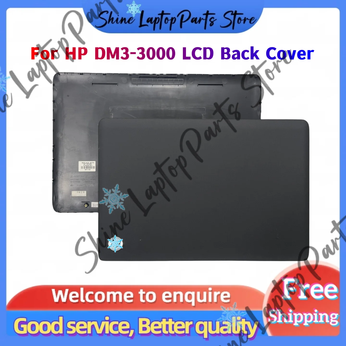 For HP Pavilion DM3-3000 Lcd Back Cover A Cover