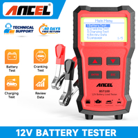 ANCEL BST100 12V Battery Tester Car Battery Analyzer Cranking Charging Circut Test 220Ah 2000CCA Multilingual Battery Test Tool