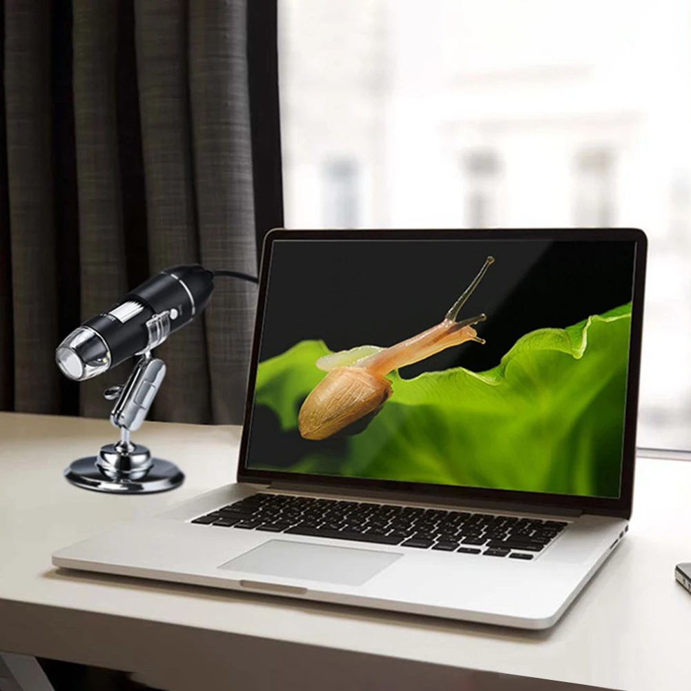 1600X مجهر رقمي إلكتروني يده المكبر الاستشعار كاميرا USB المجاهر المحمولة لنظام WIN10/8/7/XP #2
