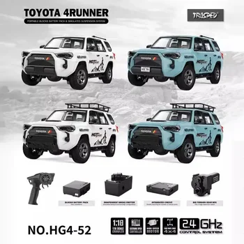 HG 1/18 Toyota Superb high simulation electric car model simulated sound effects and lighting remote control toys RC cars gifts