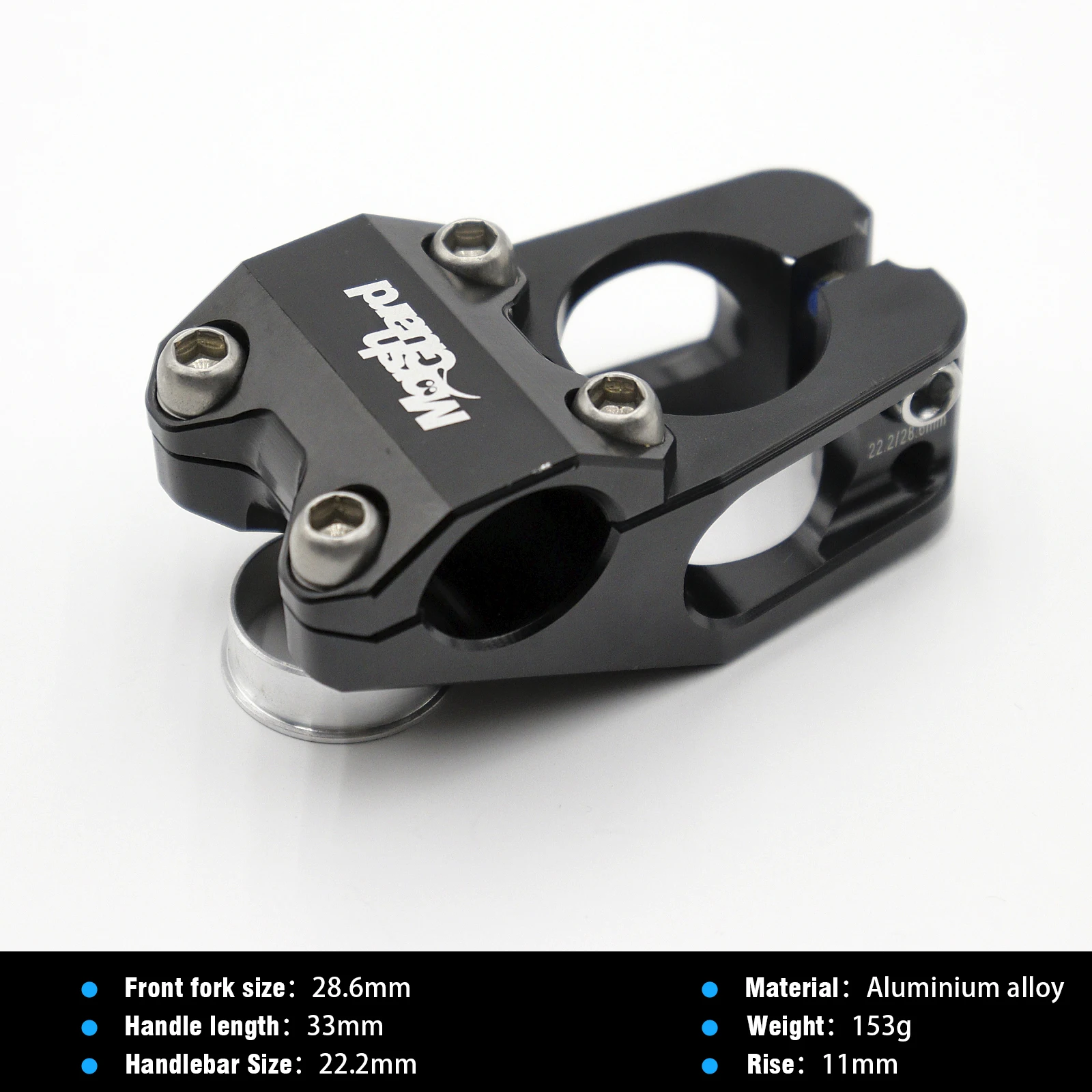 EVOSID 22,2mm BMX Fahrrad Vorbau Aluminium Legierung Fahrrad Vorbau Klettern Action Dead Flying MTB Mountain Road Lenker Biciclet Teile – Detail 12