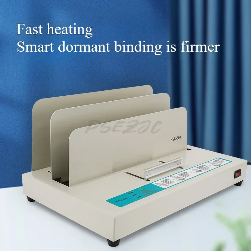 Fully Automatic Contract Text Hot Melt Binding Machine Envelope Book Financial Voucher Adhesive Binding Machine