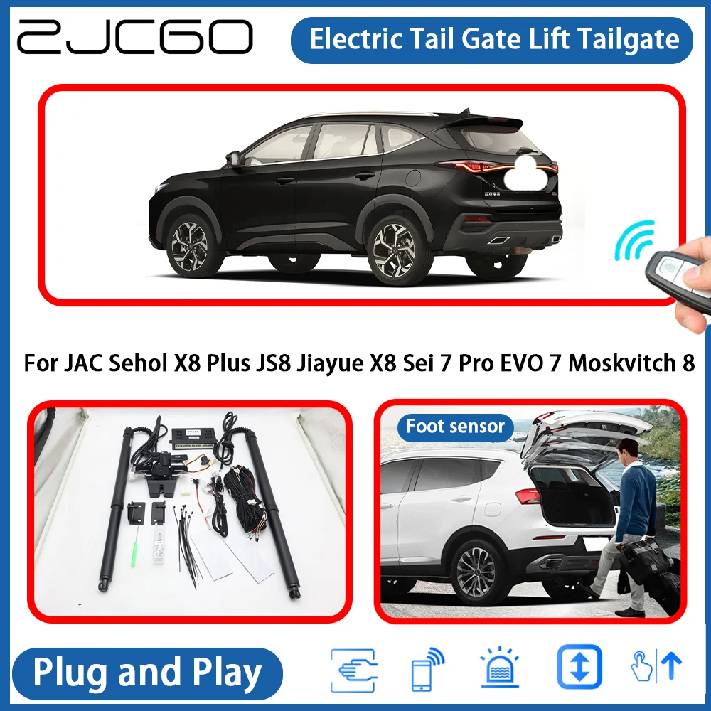 

for JAC Sehol X8 Plus JS8 Jiayue X8 Sei 7 Pro EVO 7 Moskvitch 8 Powered Tailgate Power Liftgate Electric Tail Gate Lift
