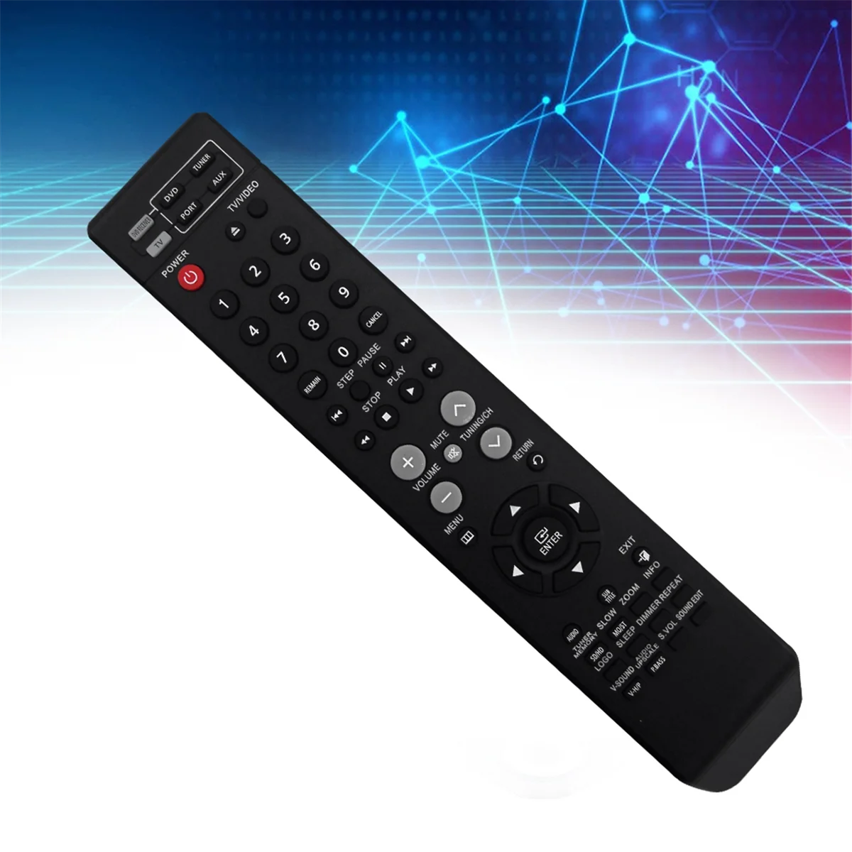 Controle remoto para samsung ah59-01907k, para ah59-01907s, ah59-01907r, ht-z110, ah59-01907c, ah59-01907l, para sistema de home theater