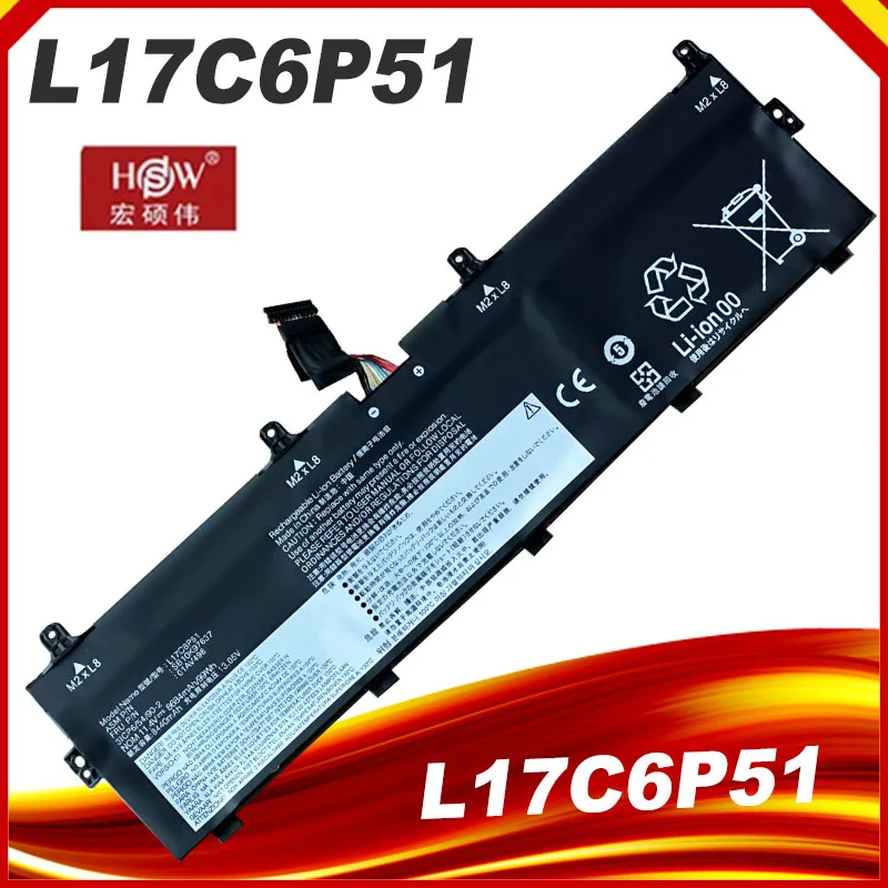 

L17C6P51 Laptop Battery For Lenovo ThinkPad P72 P73 Series L17M6P52 01AV497 01AV498 SB10K97636 SB10K97637 931QA100H