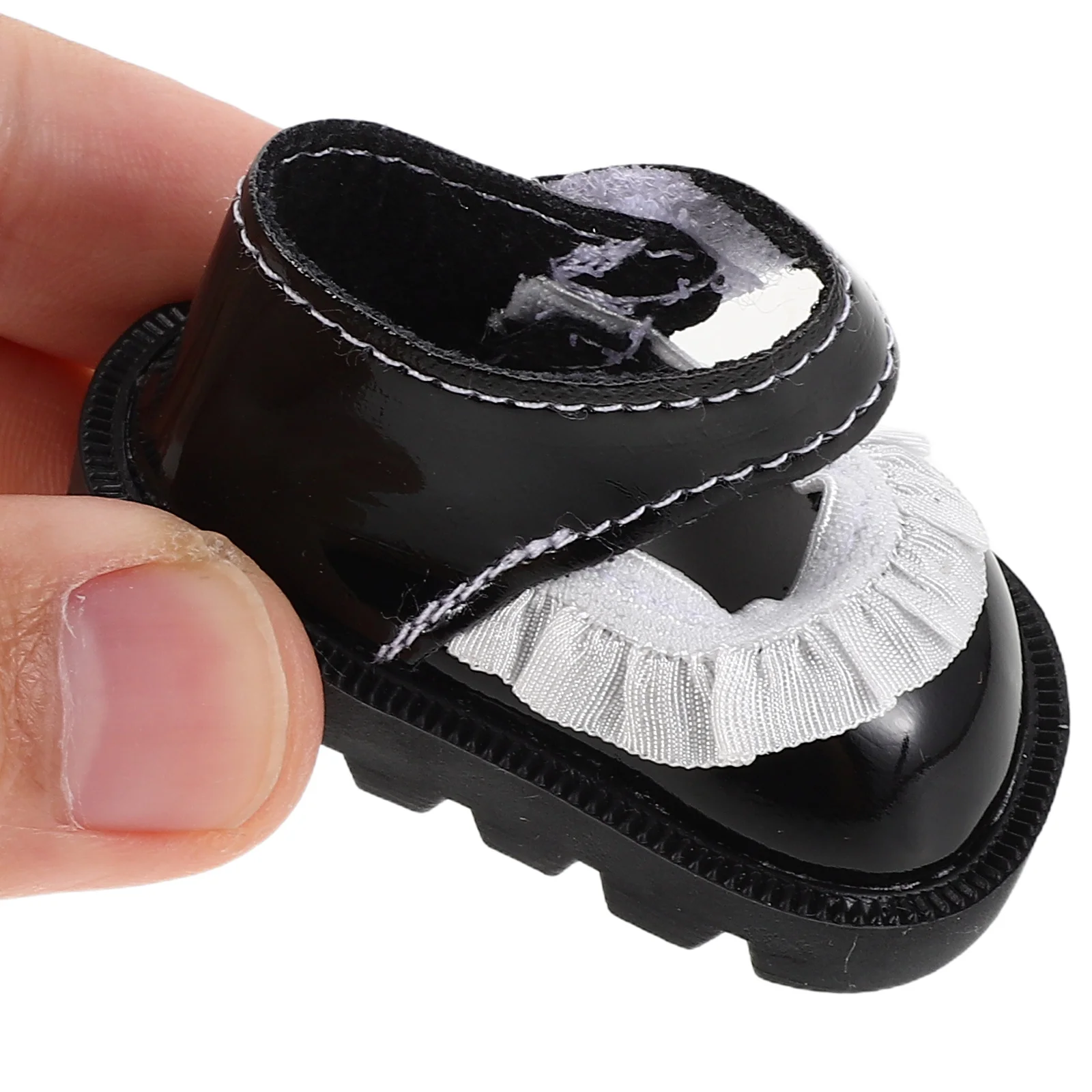 

2 пары маленьких украшений для обуви на 20 см, элегантный стиль, аксессуары для одевания с кружевной отделкой, мини-реквизит для сцены, детская обувь