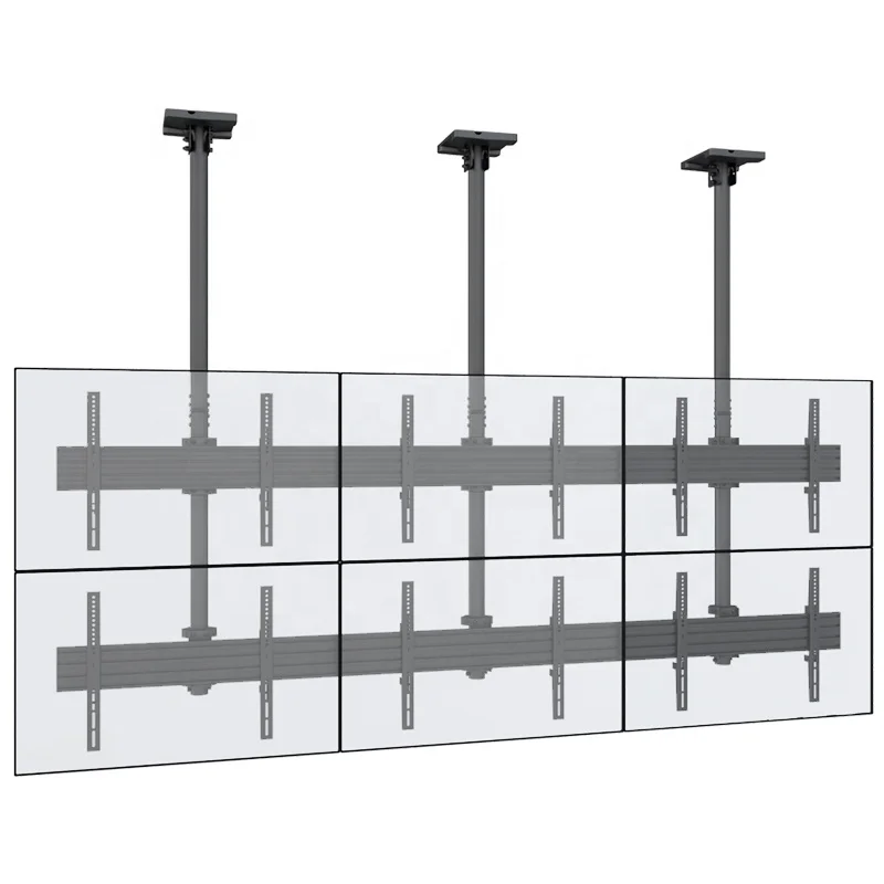 Modular TV Ceiling Mount Bracket Height Expandable