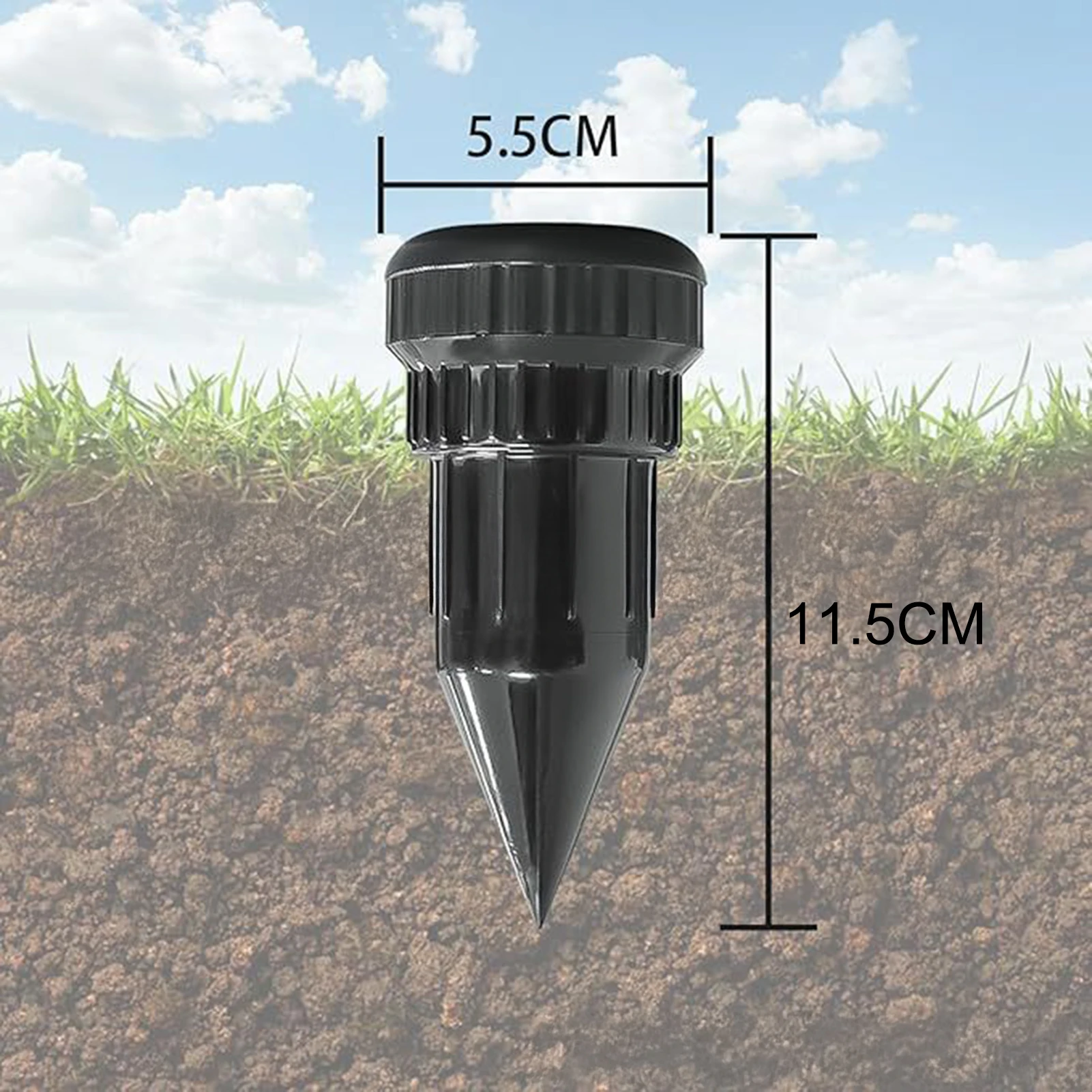 صندوق آمن لإخفاء المفاتيح في الهواء الطلق، حامل مفاتيح مقاوم للماء، رشاش مزيف لتخزين مفاتيح المنزل الاحتياطي