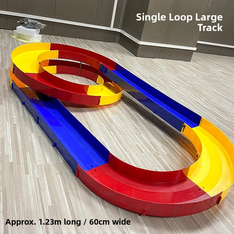 Four-Wheel Drive Brother Race Car Track Family Style Single-Track Yang Kai Toy Racing Car Can Combine Multiple Tracks