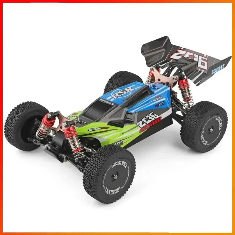 WLtoys 144001 1:14 zdalnie sterowany samochód wyścigowy 60 Km/H 2.4G zdalnie sterowany szybki Drift uliczny amortyzujący prezent dla dorosłych