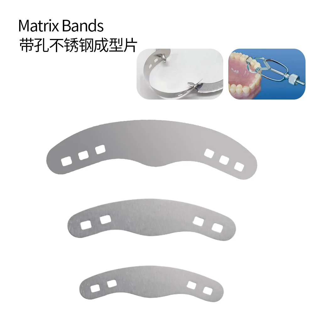 

20Pcs/Pack Dental Matrix Bands Tofflemire Stuck Medium Size Dental Supply Sale Dental Tools Dentisty