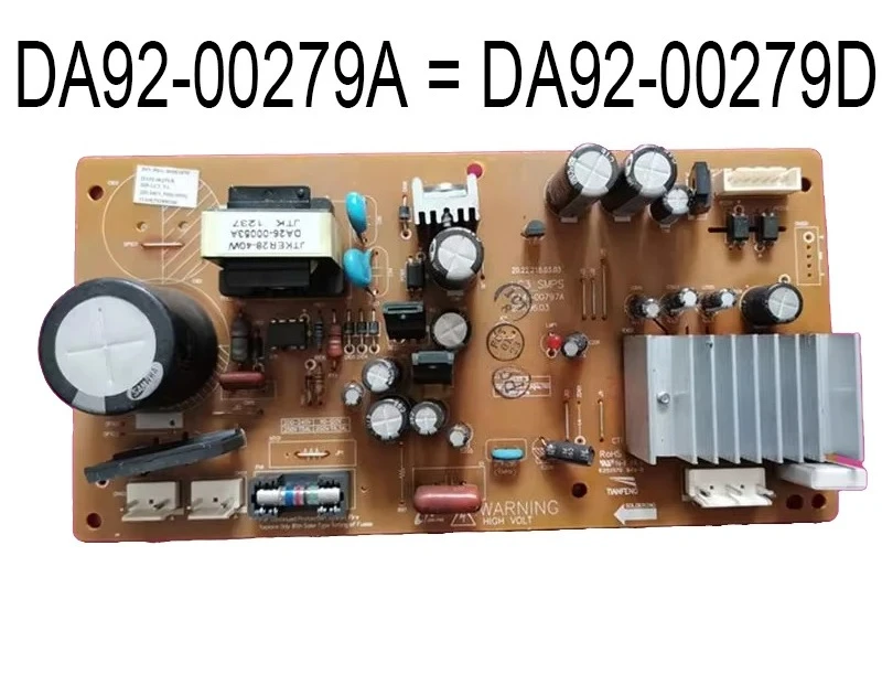 

OEM DA92-00279A DA92-00279D Refrigerator Inverter Board fits RS552NRUA1J RS21SSHCS1 RS542NCAEWW/S RS552NRUA7S/SC Refrigerator