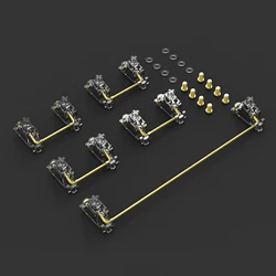 Chosfox&JWK Stabilizer PCB Mount Screw in Stabilizers Pre-clipped Upgrade Stem Less Tuning Easier to use Screw-in Stabilisers
