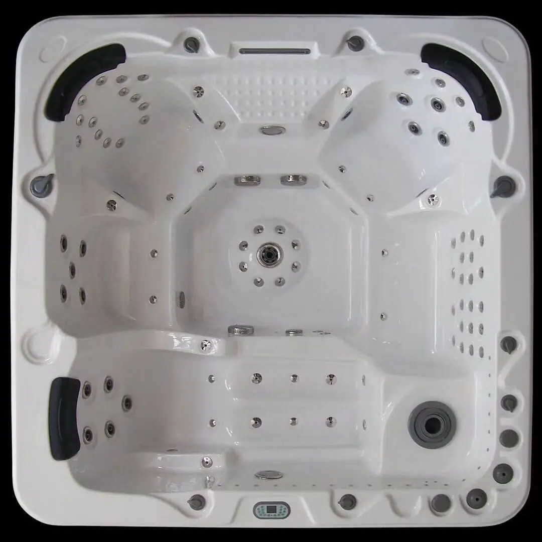 أوروبا بالبوا التحكم حمام سباحة في الهواء الطلق سبا حوض استحمام ساخن مع وظيفة جاكوزير