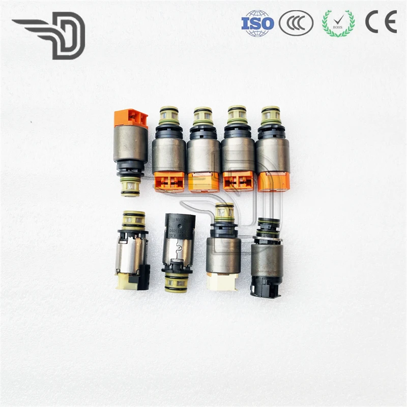 9HP48 948TE مجموعة الملف اللولبي لعلبة التروس الأوتوماتيكية (10 قطع) - لكرايسلر، أكورا، جيب، هوندا، لاندروفر، دودج