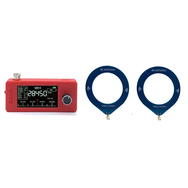 

A25P Compact SI4732 Full Band Radio Receiver 10Khz-180Mhz Mini Pocket Radio LSB USB, AM, FM, Withantenna Foron-The-Go Listening