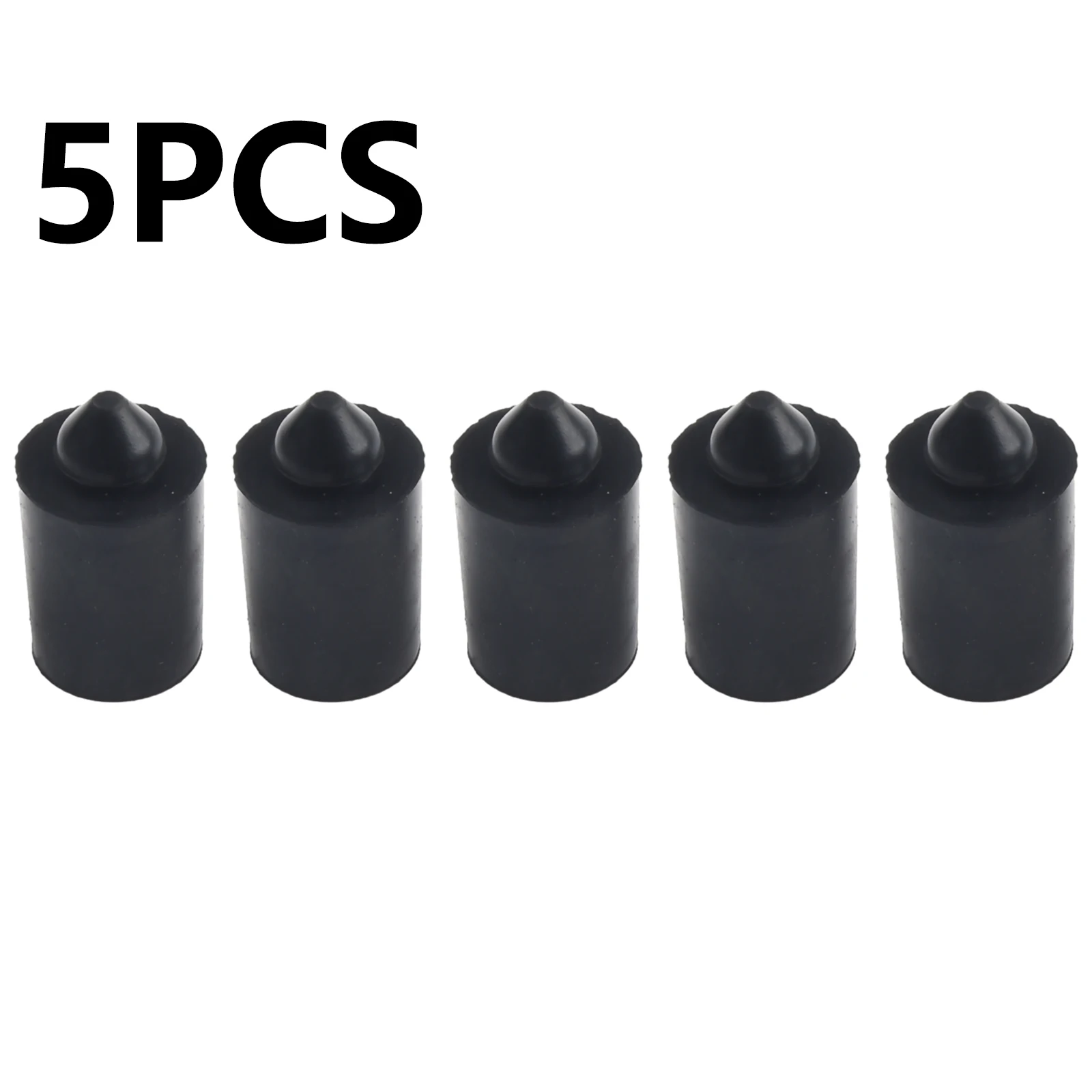 

Brand New High Quality Clips Trunk Lid Compartment Practical Replacement 5PCS Black Buffer Car High Reliability
