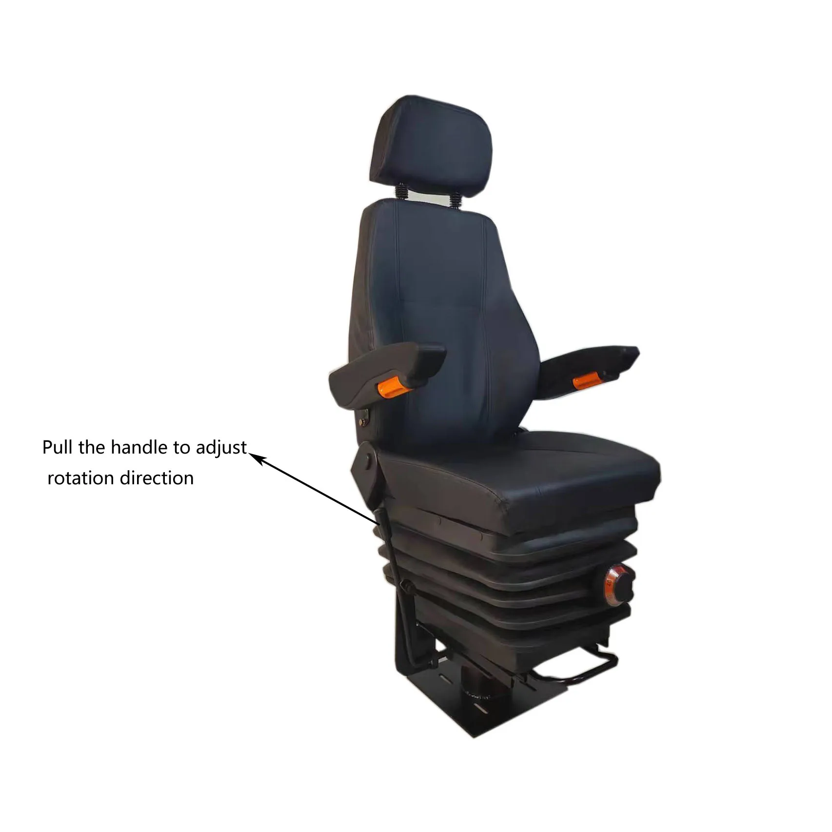 For Mechanical Suspension Swivel Driver Seat Rail Car Seat Engineering Machinery Seats