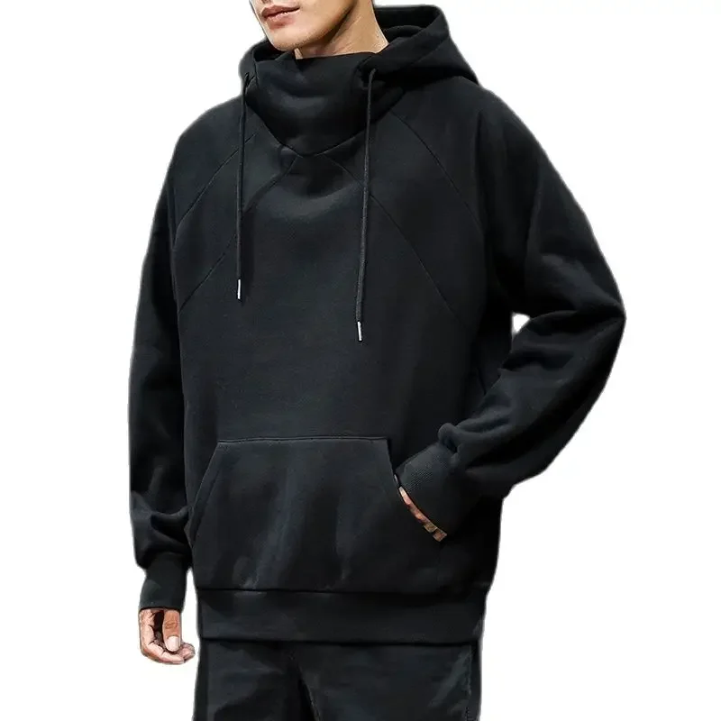 

2023 Spring Men Sweatshirt Fashion Hoodie Mens Loose Pullover Tops Hoody Hoodies Men Solid White Hooded Sweatshirts Streetwear