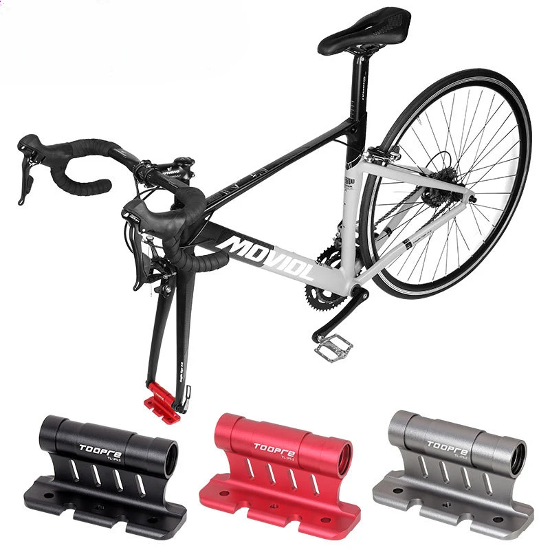 

New bicycle front fork holder aluminum alloy, car roof carrying bracket quick release bucket axle car parking rack tool