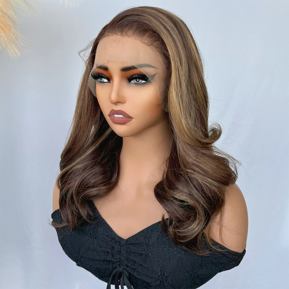 13X6 Synthetic Lace Frontal Wig 18