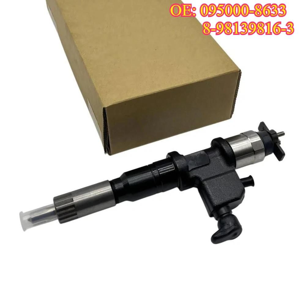 

Original High Quality New for 095000-8633 8-98139816-3 8981398163 Diesel Fuel Injector for CYH52 6WG1-T