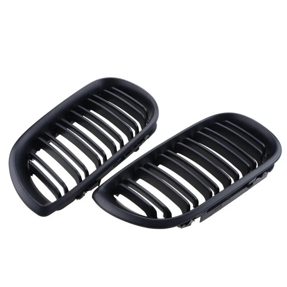 XVIP Gloss Single Line Style Front Nieren-Renngitter für BMW 3er E46 325i 4-Türer 2002–2004 obere Grills im Diamanten-Stil – Detail 8