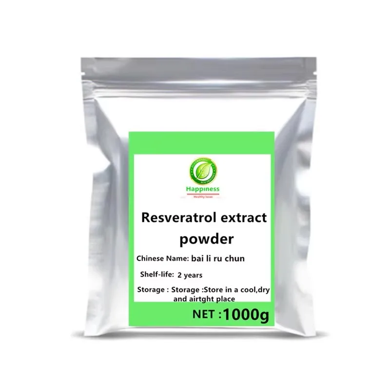 Hot sale 98% resveratrol food grade powder face body Skin whitening care trans nmn Cosmetic raw materials free shipping