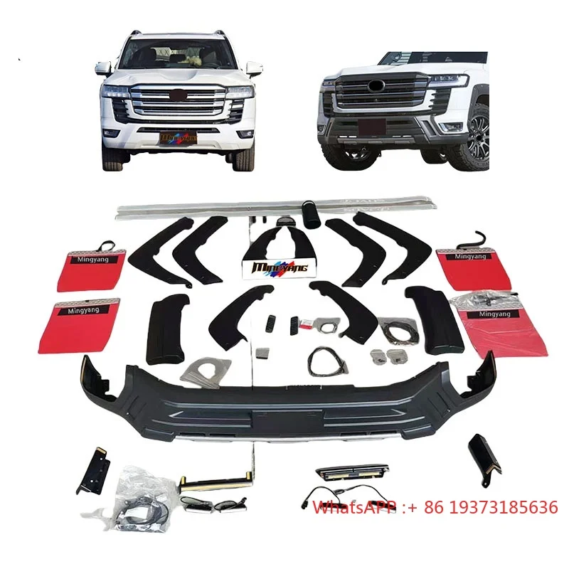 New Design LC300 JS Facelift Car Bumpers Fender Flare Accessories Bodykit for Toyota Land Cruiser 300 2022-2025 Body Kit