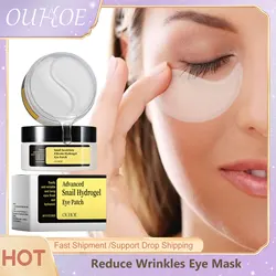 Firming Eye Patches Snail W-rinkles Remover Anti Dark Circles Puffiness Reduce Fine Lines Nourish Mask Moisturizing Eye Patches