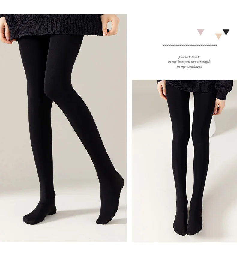 2023 New Design 165- 185cm Tall Lengthened Women Leggings First Line Thick Velvet Flesh Color Pantyhose Water Light Leg Artifact