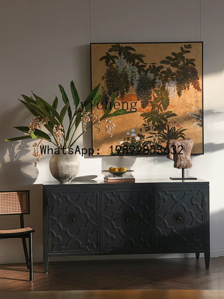 

B3 Oil Painting Handmade Gold Foil Living Room Hanging Decorative Painting