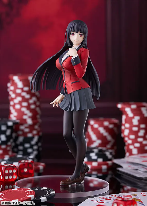 アイドル RAH Yumeko Ayukawa Dameko 1/6 Doll 17cm Kakegurui xx Jabami Yumeko Anime Girl Figure POP UP PARADE