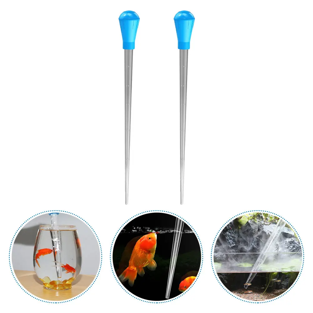 

2pcs Graduated Pipettes Straw Coil Measuring Laboratory Tool Suction Transfer Dropper Food Grade Plastic Transparent Baking