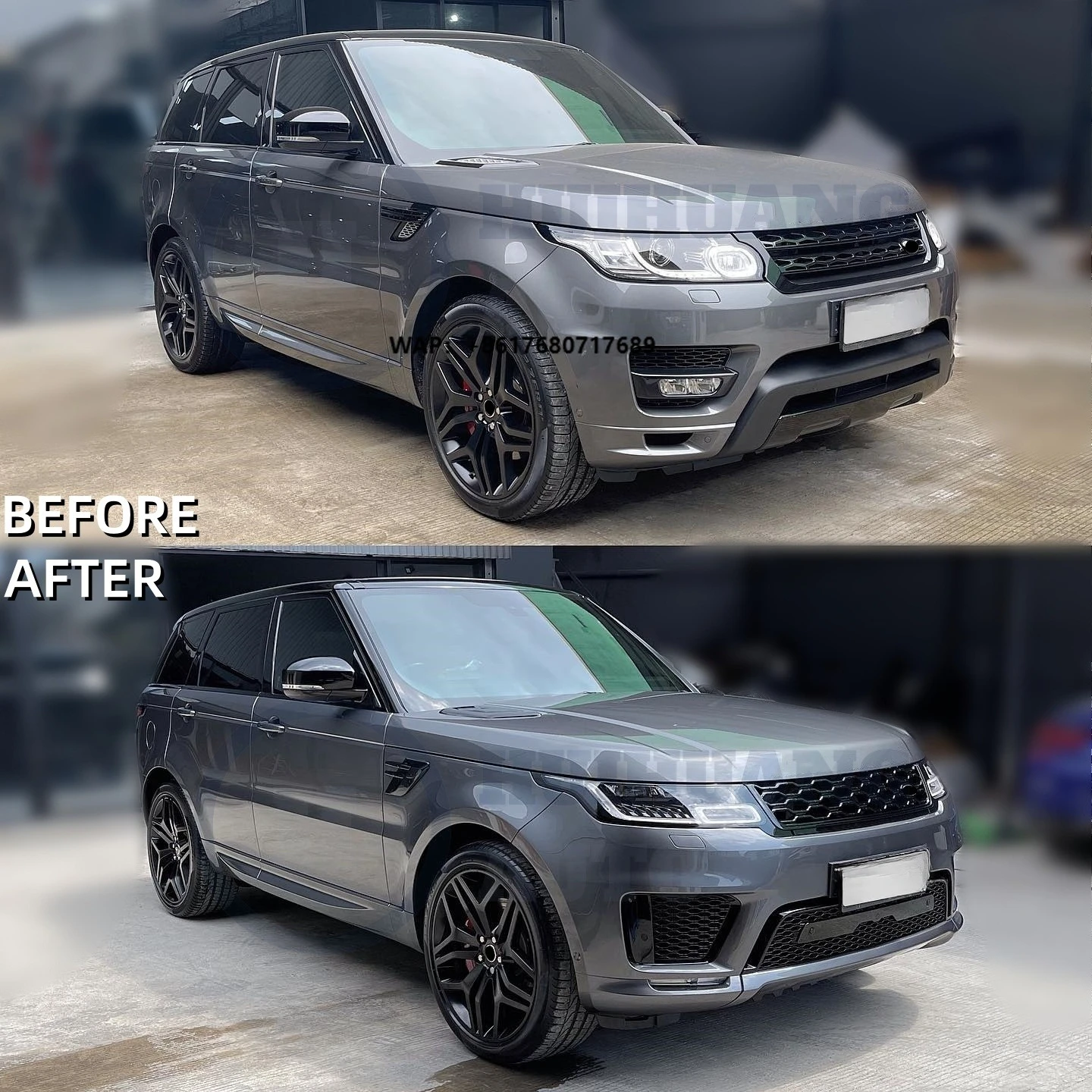 Auto Parts Bumpers Body Kit for  Range Rover Sport L494 2014-2017 Facelift to 2022 OE Dynamic Style