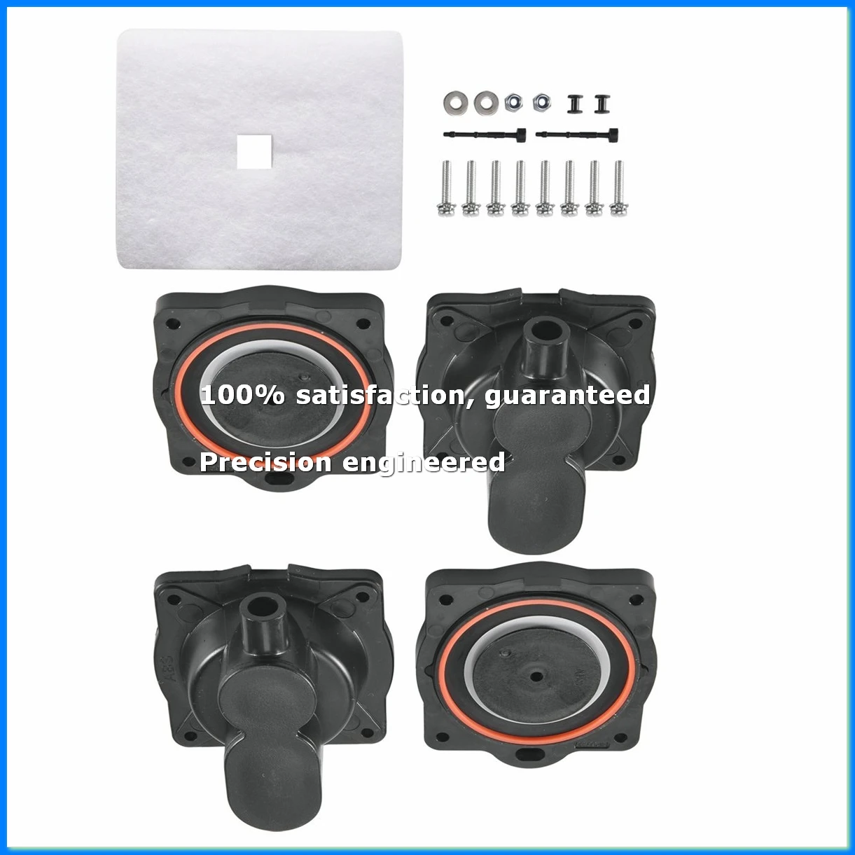

Air Pump Diaphragm Rebuild Repair Kit for -60 -80 Septic Air Pump 80PD000040 2PCS-A23R